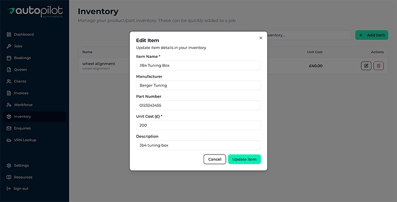 Inventory management